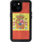 Spain Flag Distressed iPhone 13 Mini Waterproof Case